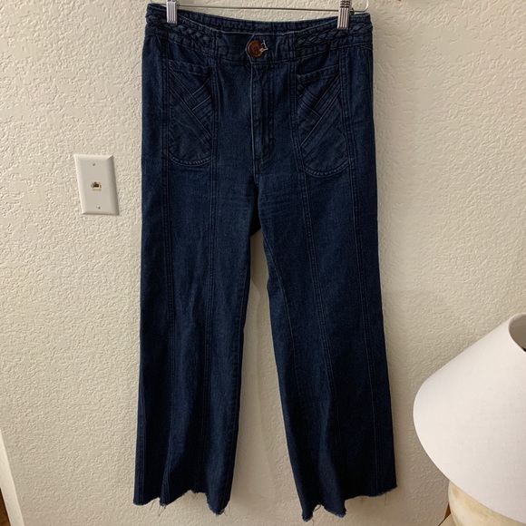 Vintage Grey Ant Boho 70s inspired High Waisted Jeans - Picture 2 of 11